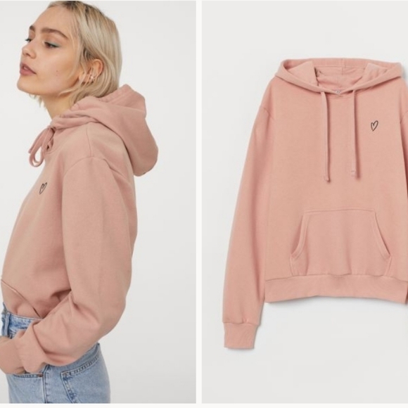 Powder Pink H&M Hoodie - Picture 5 of 6